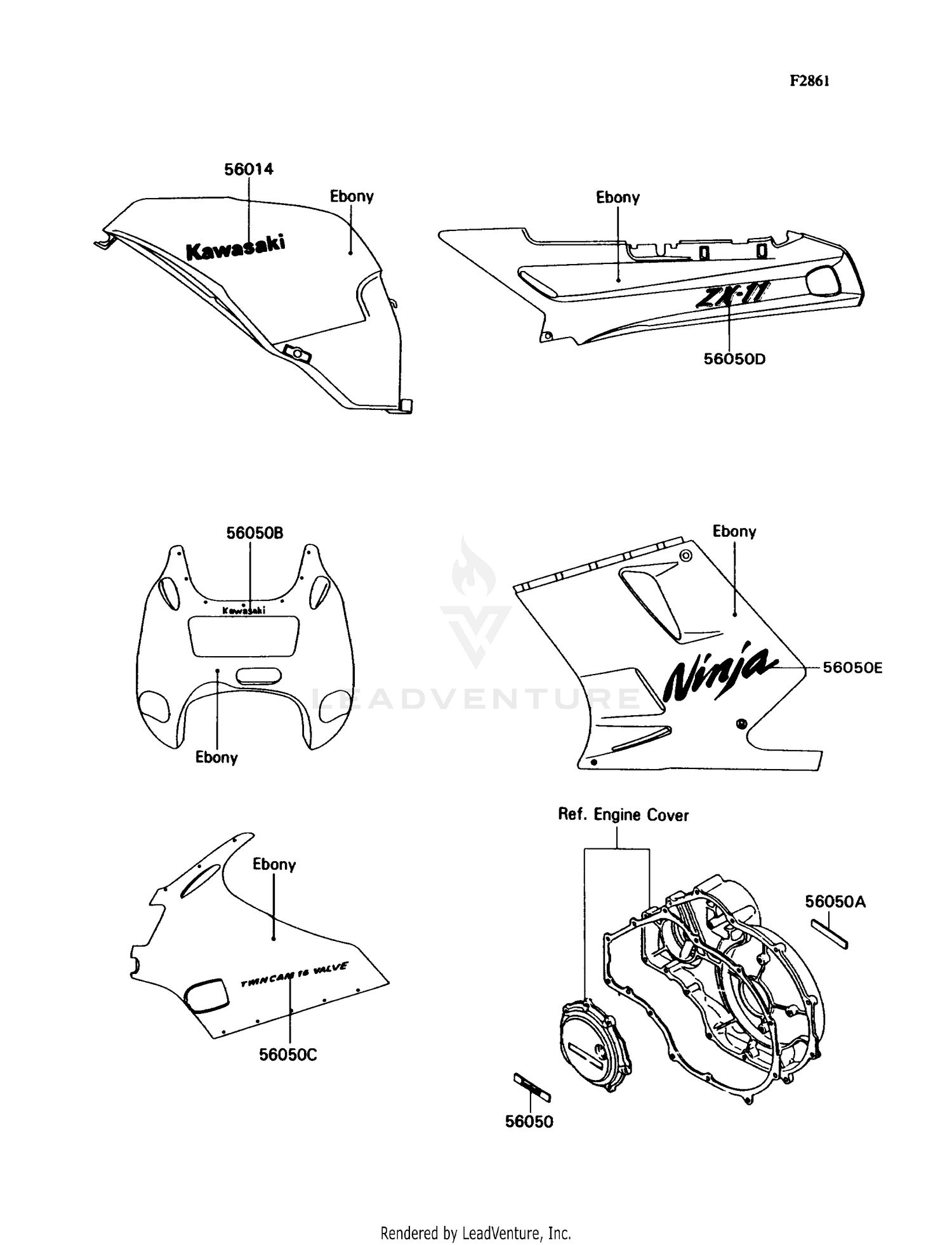 DECAL (EBONY)(ZX1100-C3/C4)