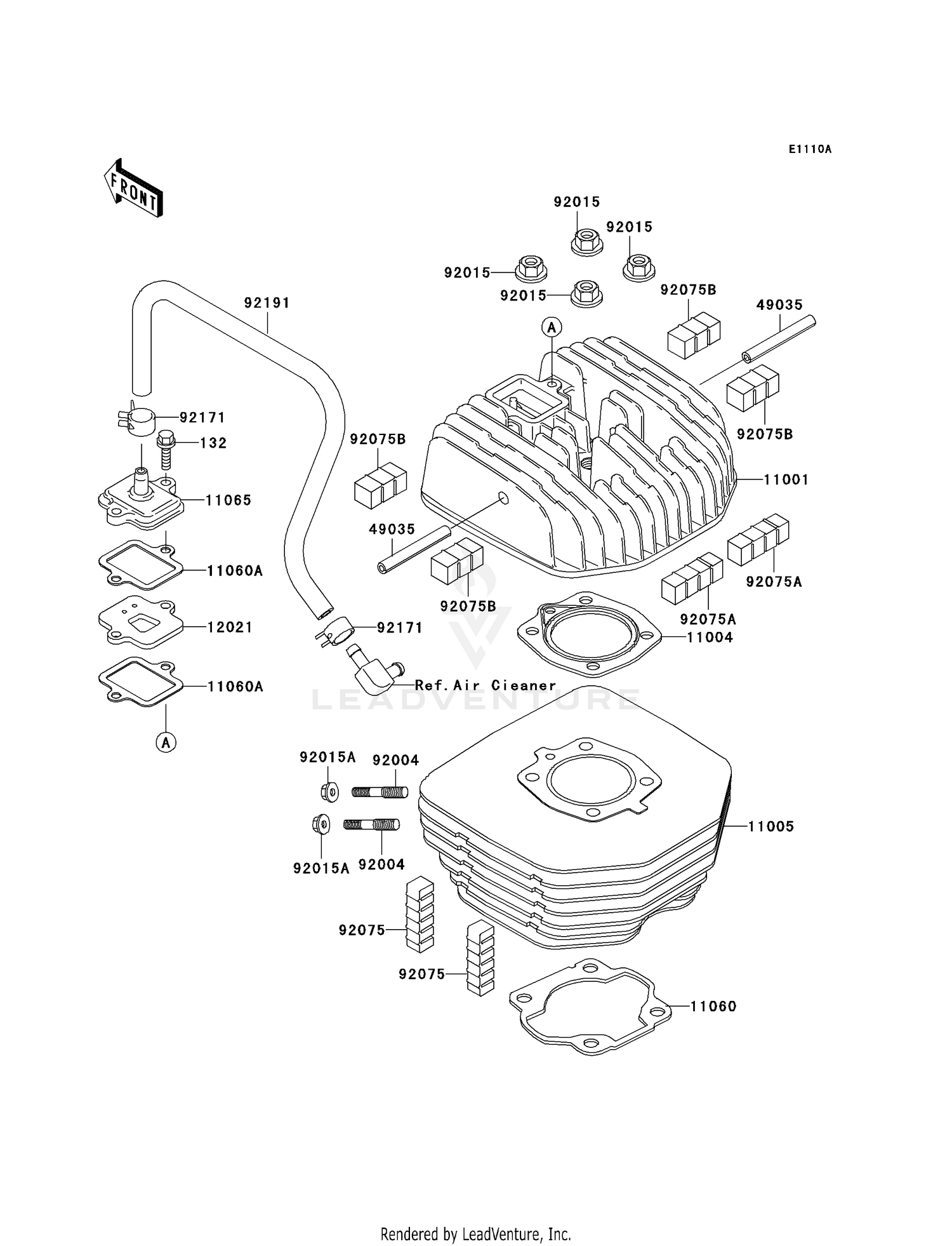 CYLINDER HEAD/CYLINDER (M8/M9)