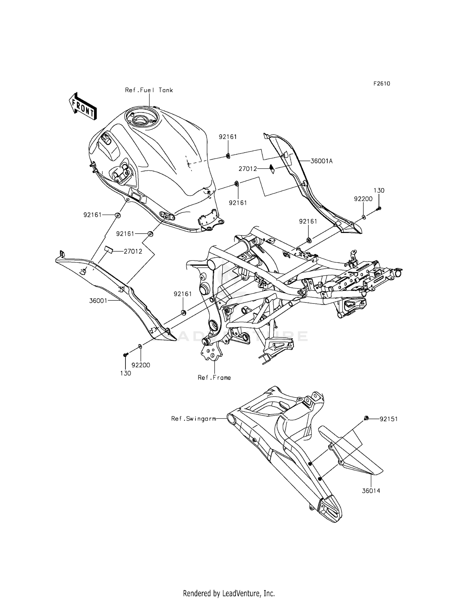 SIDE COVERS/CHAIN COVER