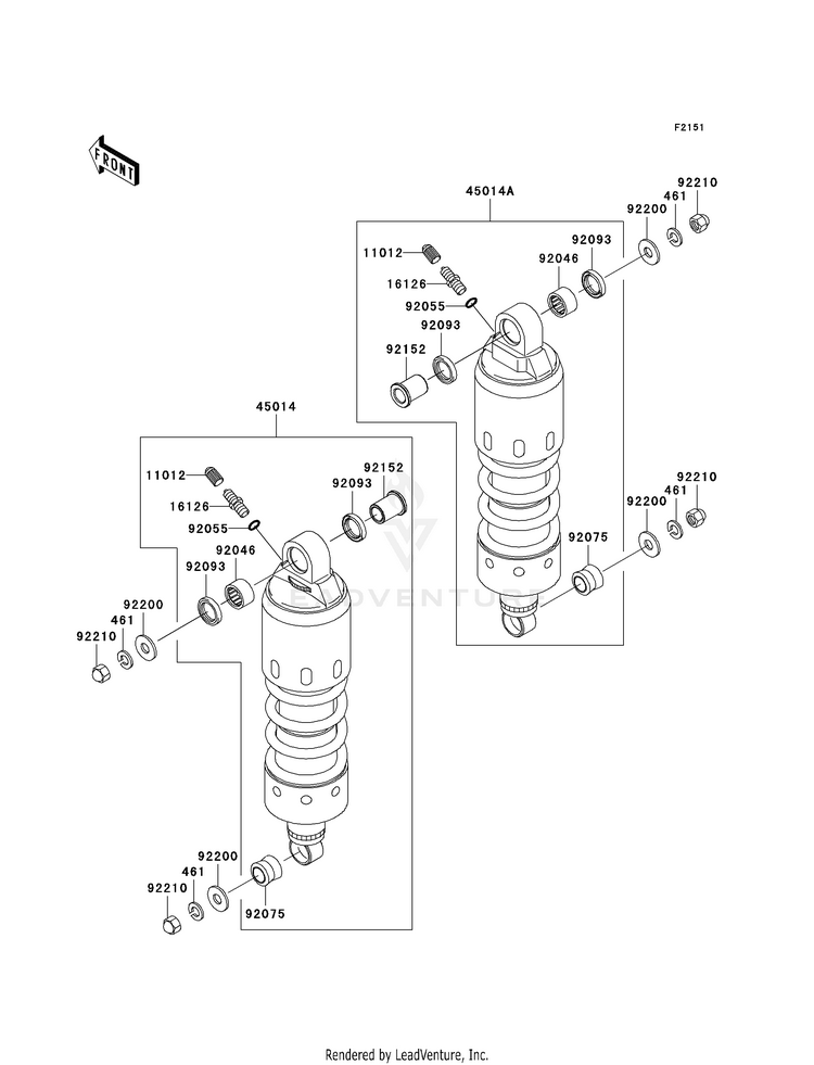 Suspension/Shock Absorber Schematic