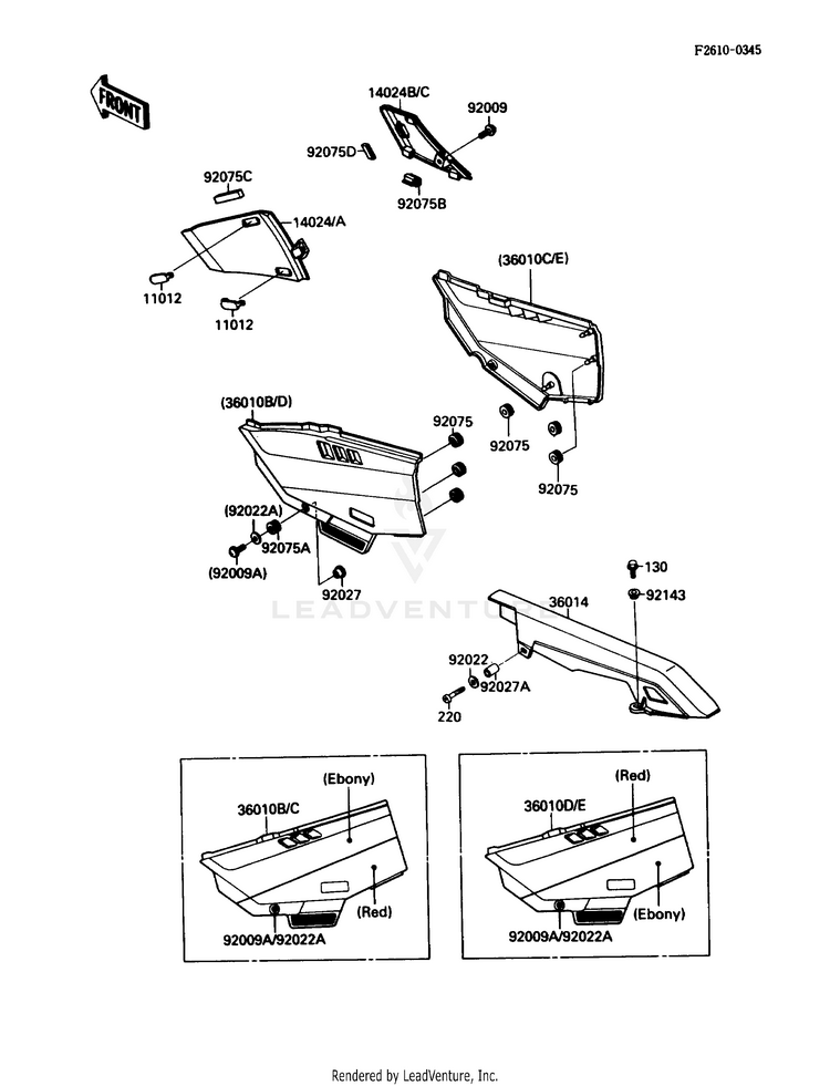 Side Covers/Chain Cover 3 Schematic