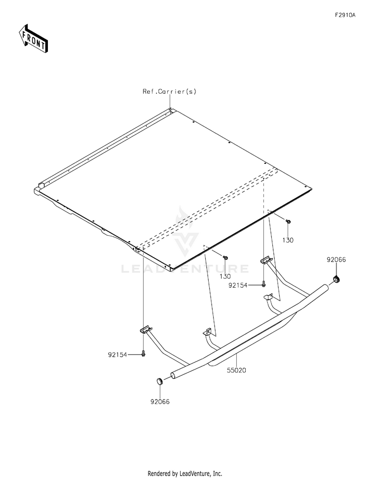 Rear Bumper Schematic