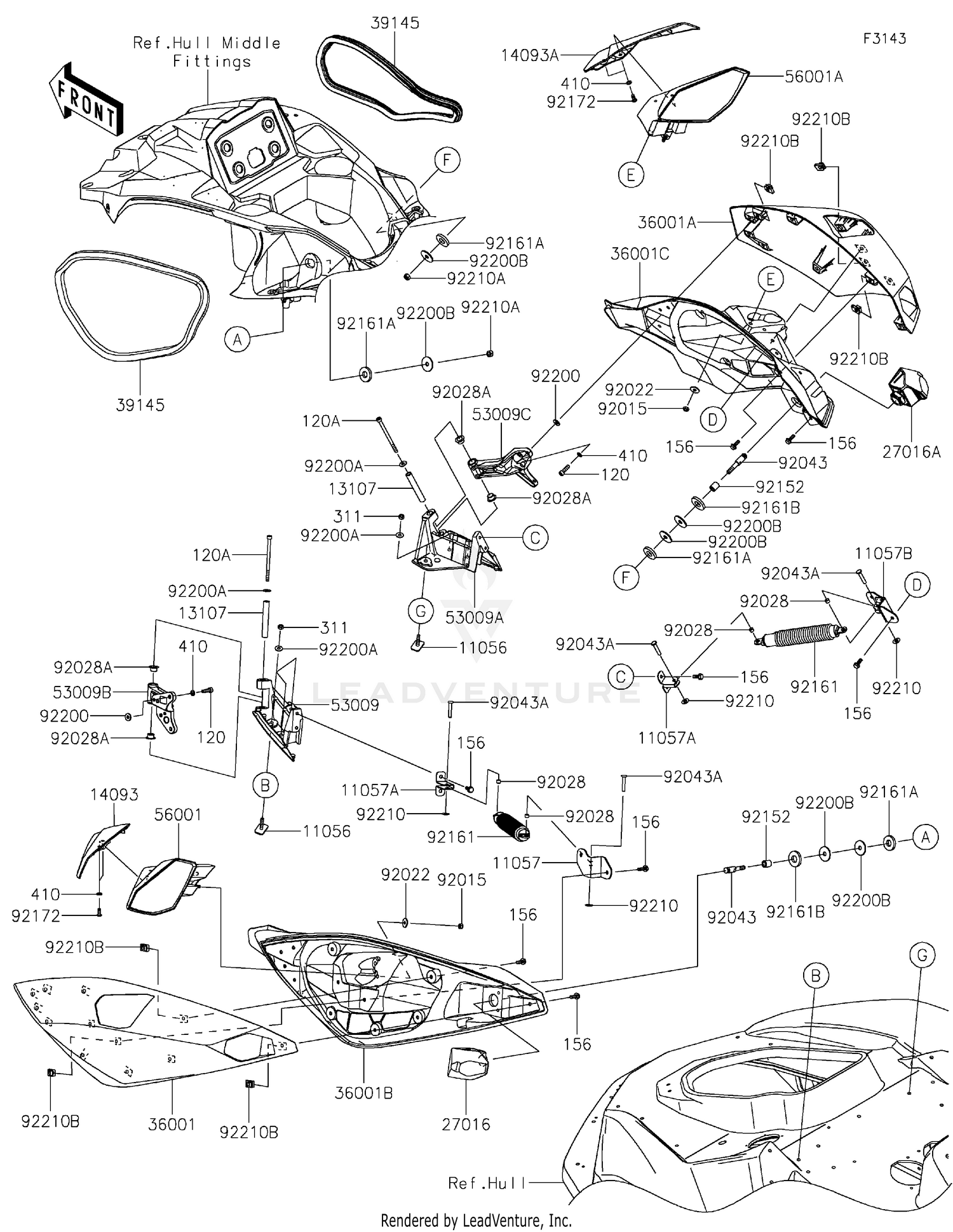 Hull Fittings(Side Storage) 2
