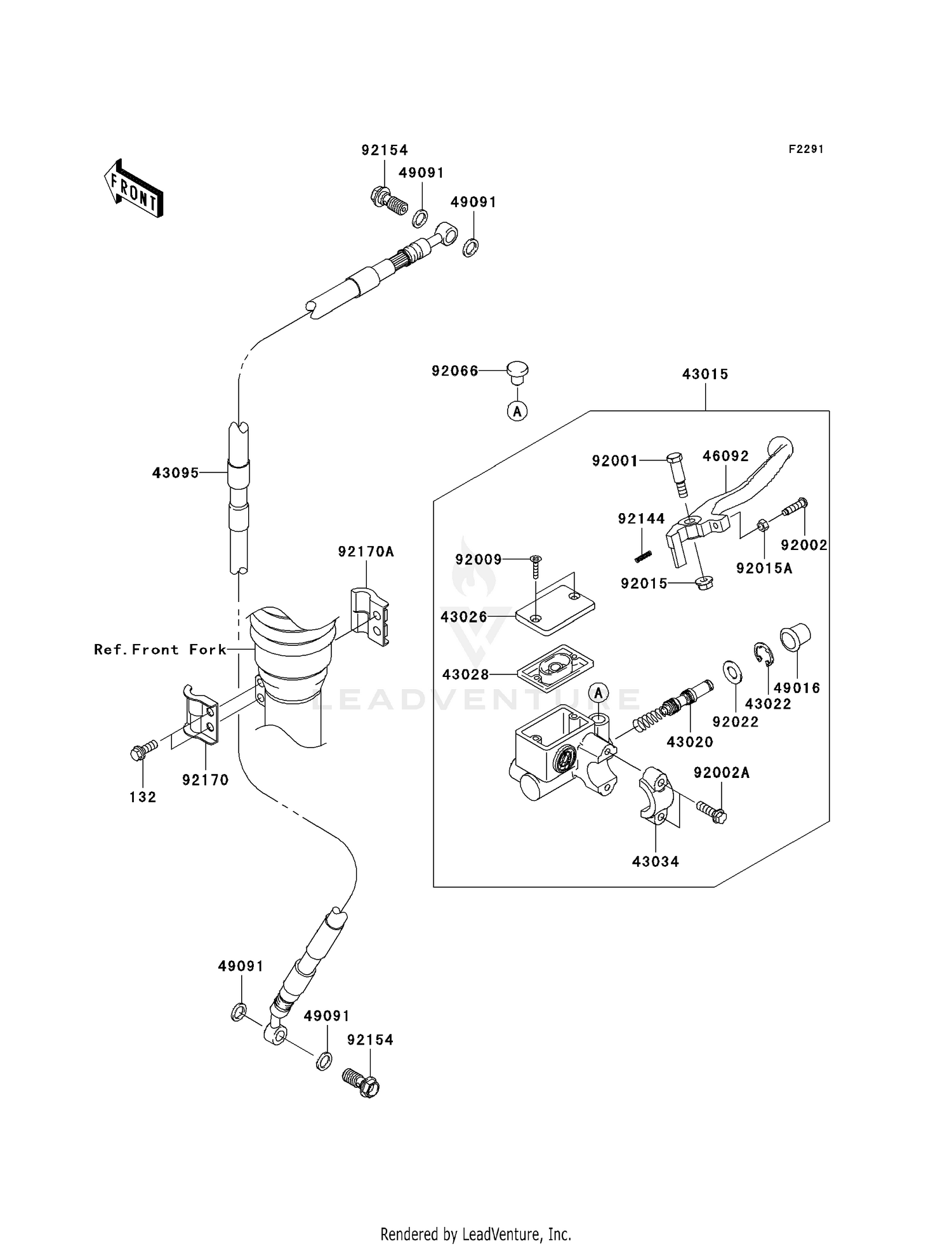 FRONT MASTER CYLINDER