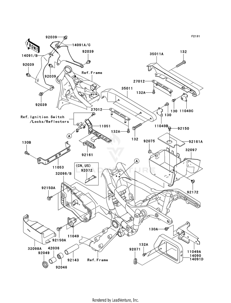 Frame Fittings Schematic