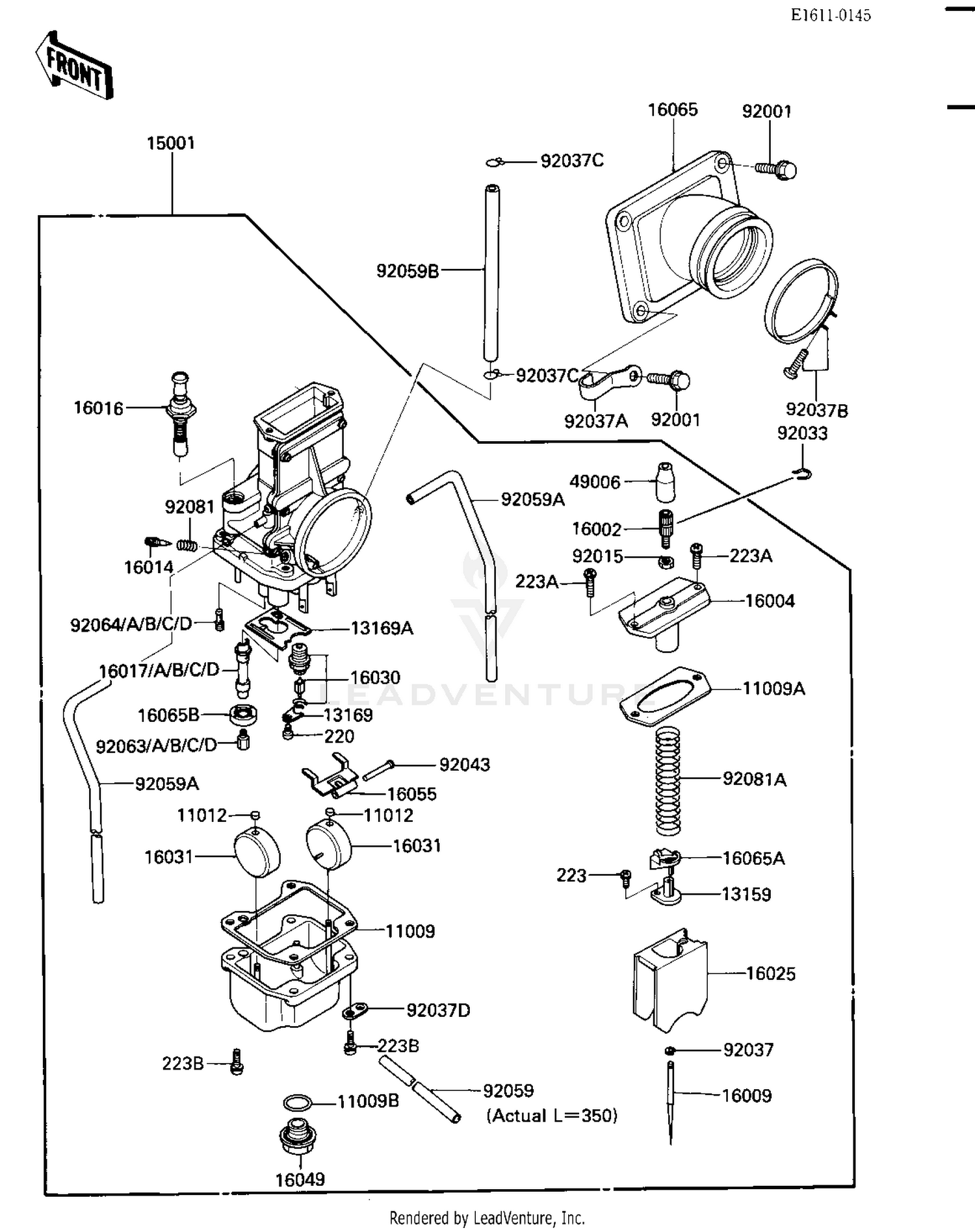 CARBURETOR ('84 A2)