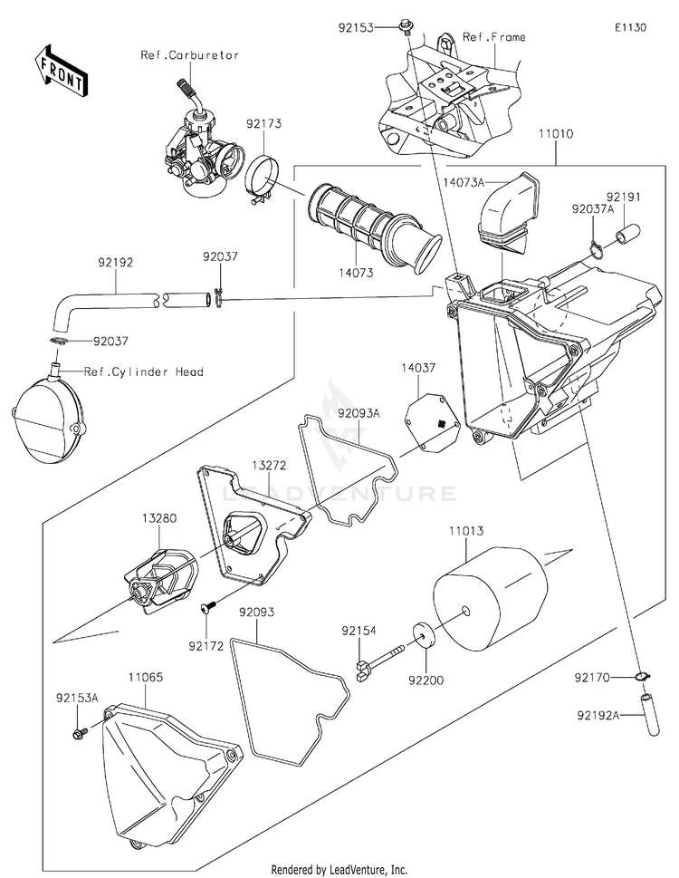 Air Cleaner Schematic