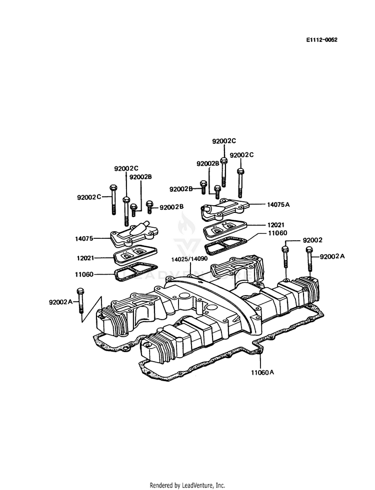 Cylinder Head Cover Schematic
