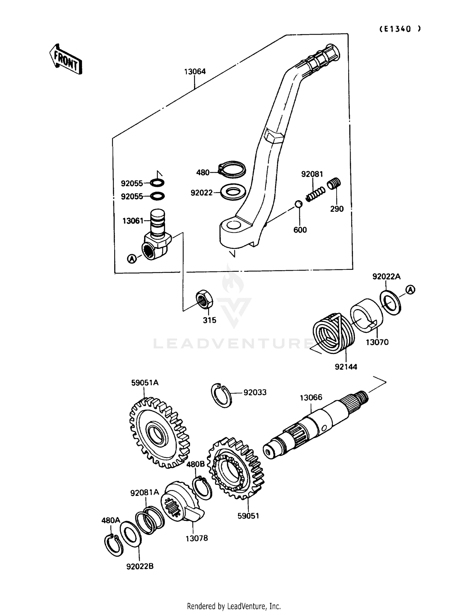 KICKSTARTER MECHANISM