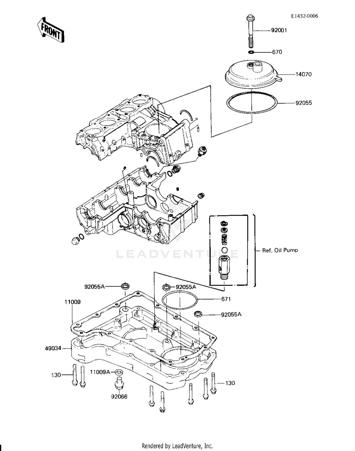 BREATHER COVER/OIL PAN ('81-'83 H2/H3/H4