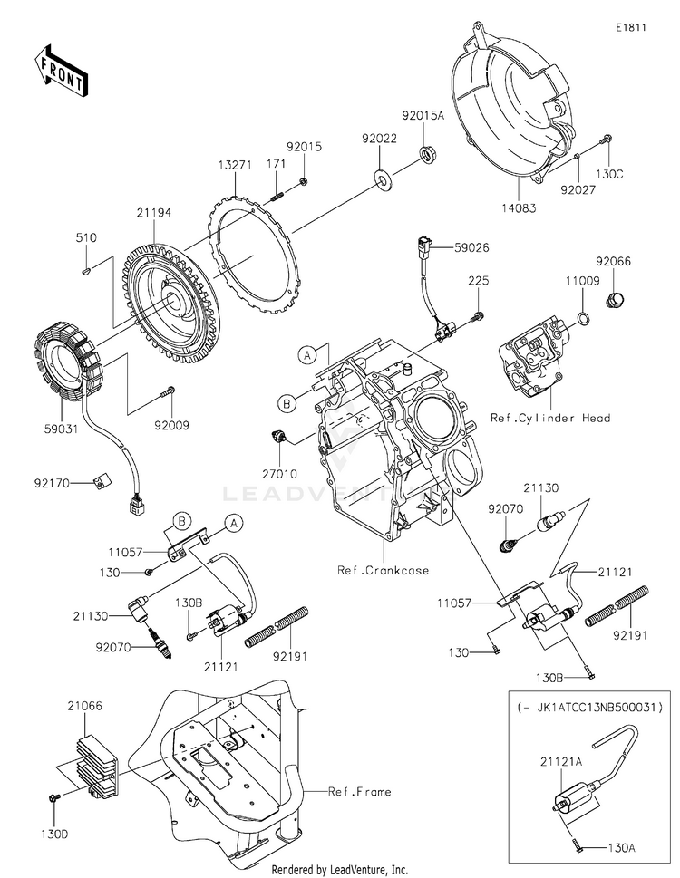 Generator/Ignition Coil Schematic