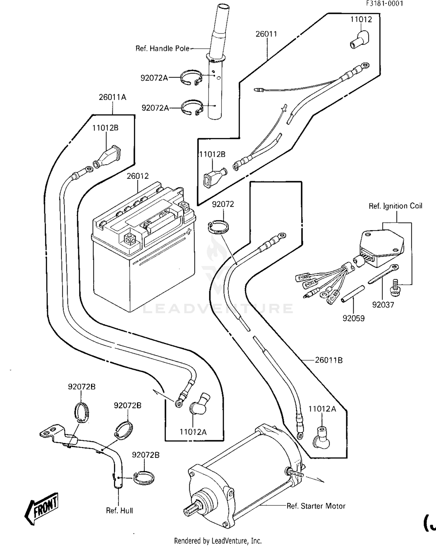 ELECTRICAL EQUIPMENT (JF650-A1)