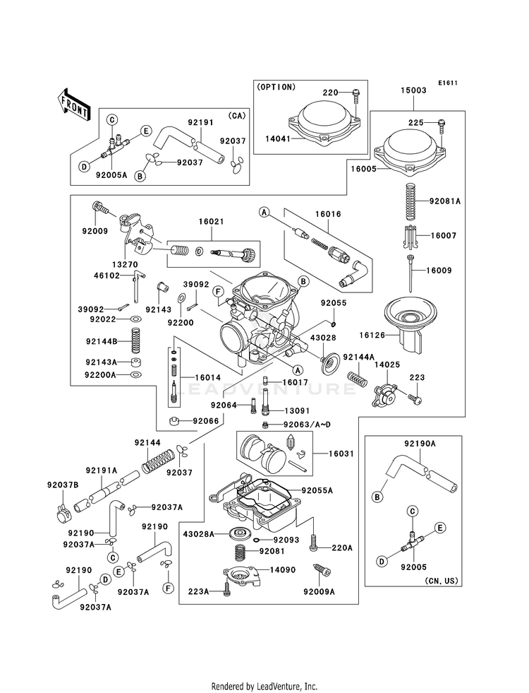 Carburetor Schematic