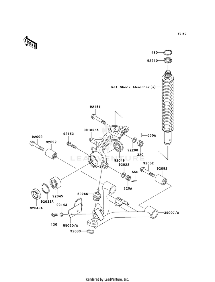 Suspension (A1/A2) Schematic