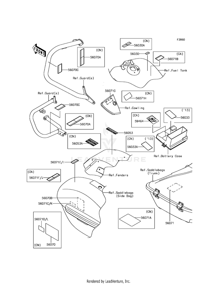 Labels (Bdf-Bff) Schematic