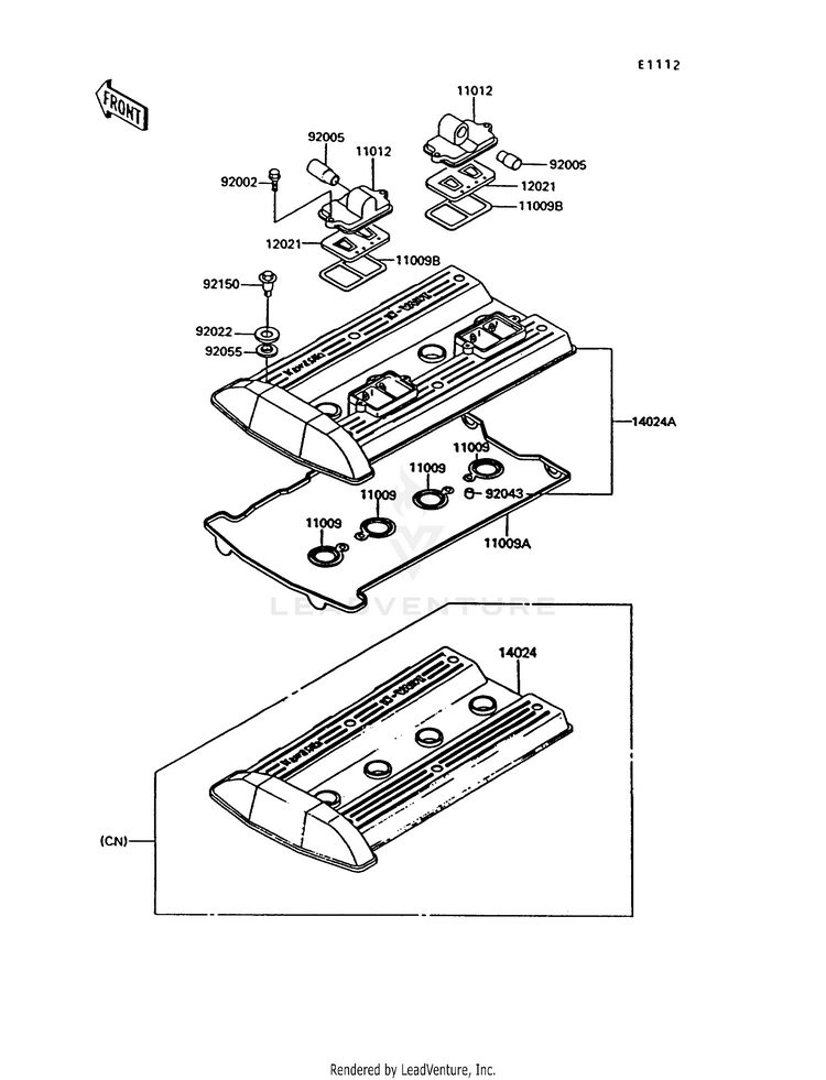 Cylinder Head Cover Schematic