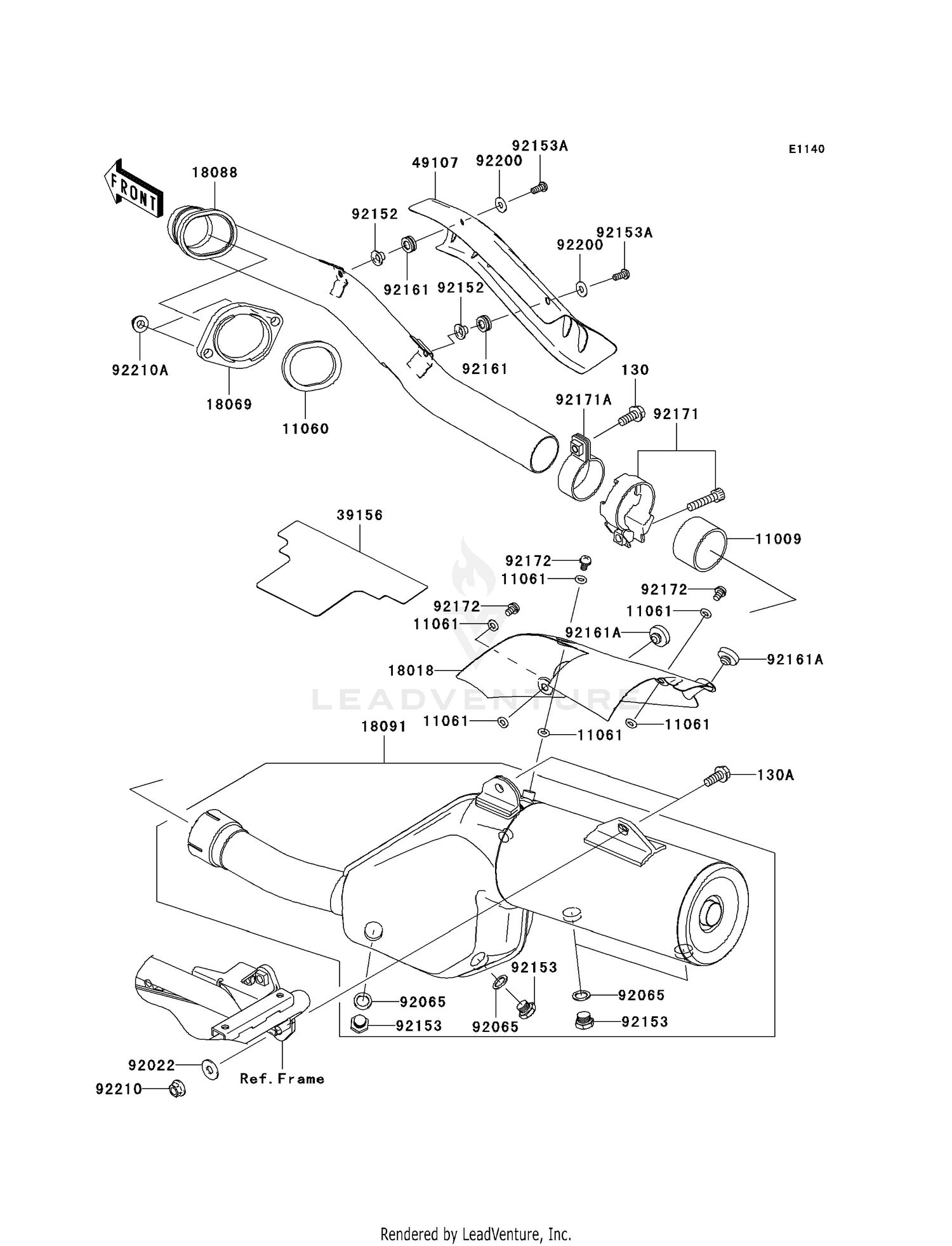 MUFFLER(S)(E8F/E9F)