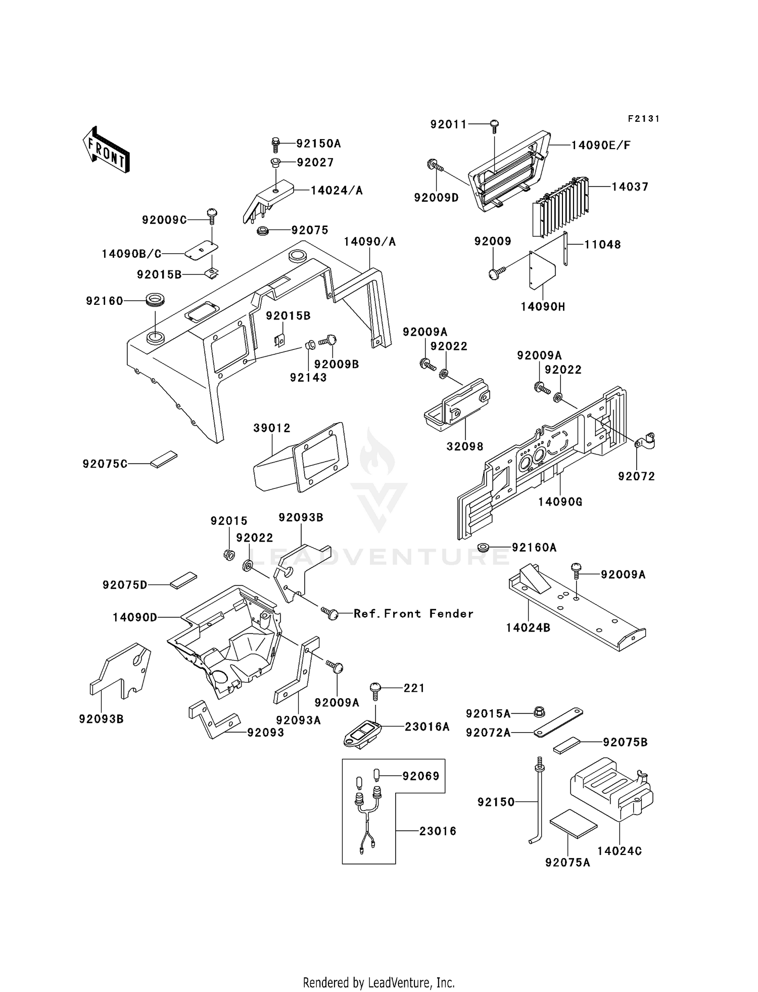 FRAME FITTINGS (COVER)