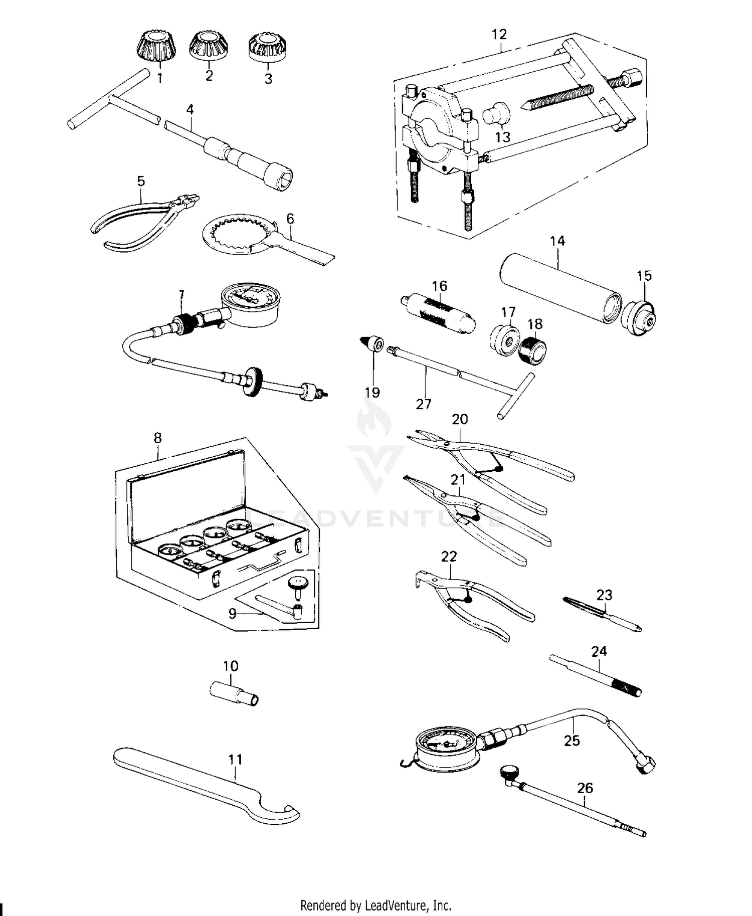 SPECIAL SERVICE TOOLS "A"