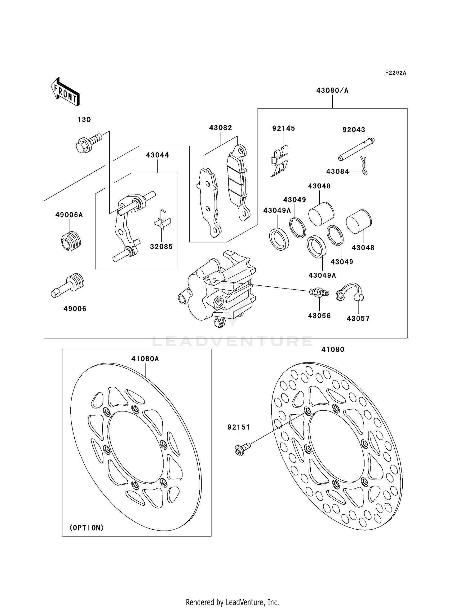FRONT BRAKE (D4/D5)