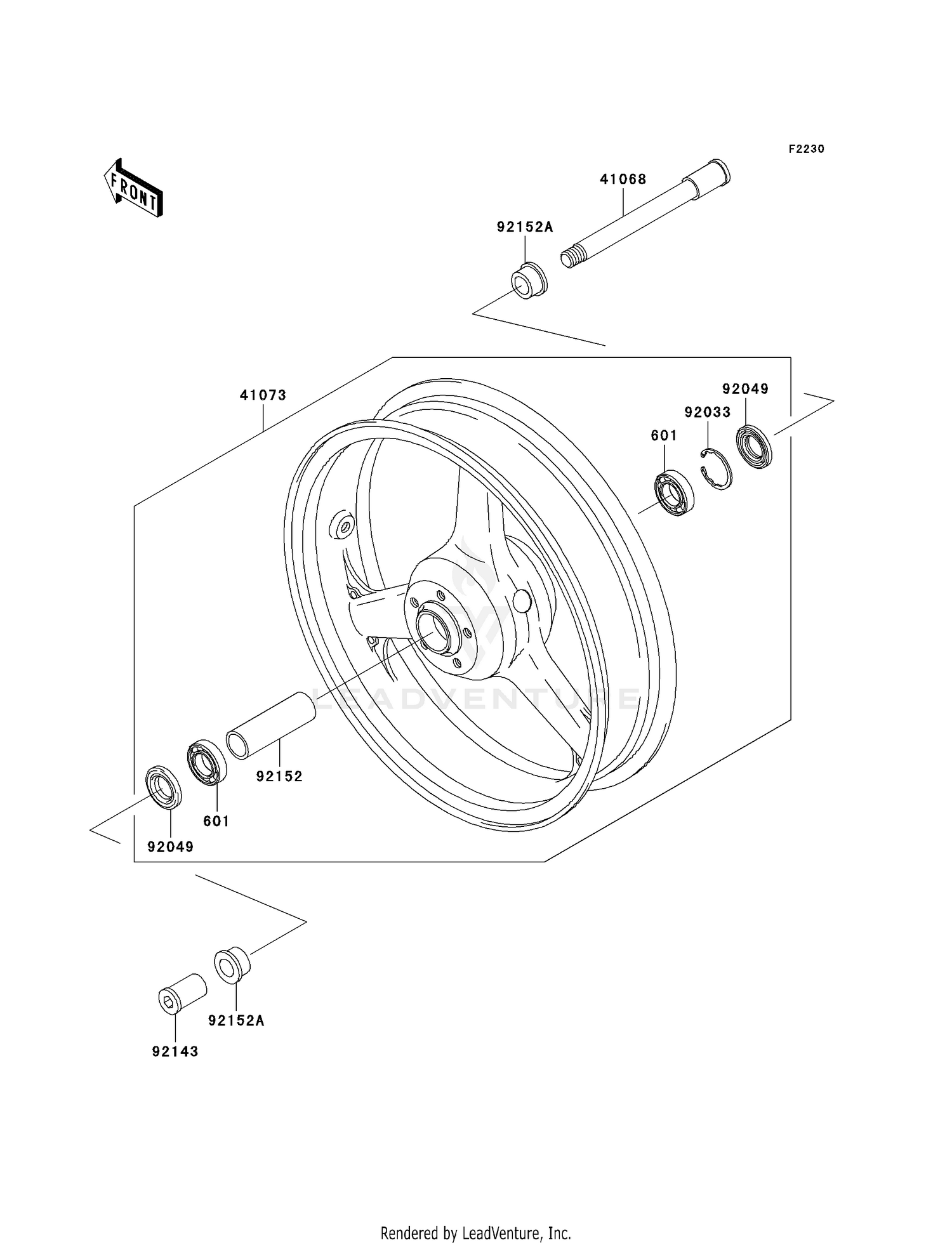 FRONT WHEEL