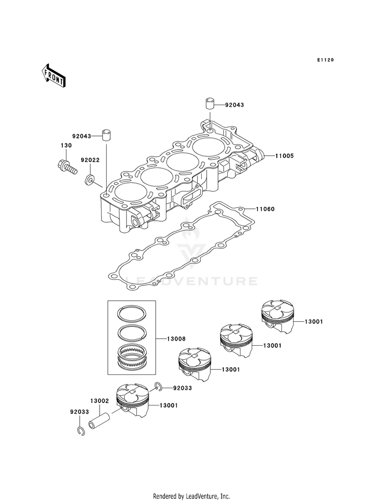 Cylinder/Piston(S) Schematic