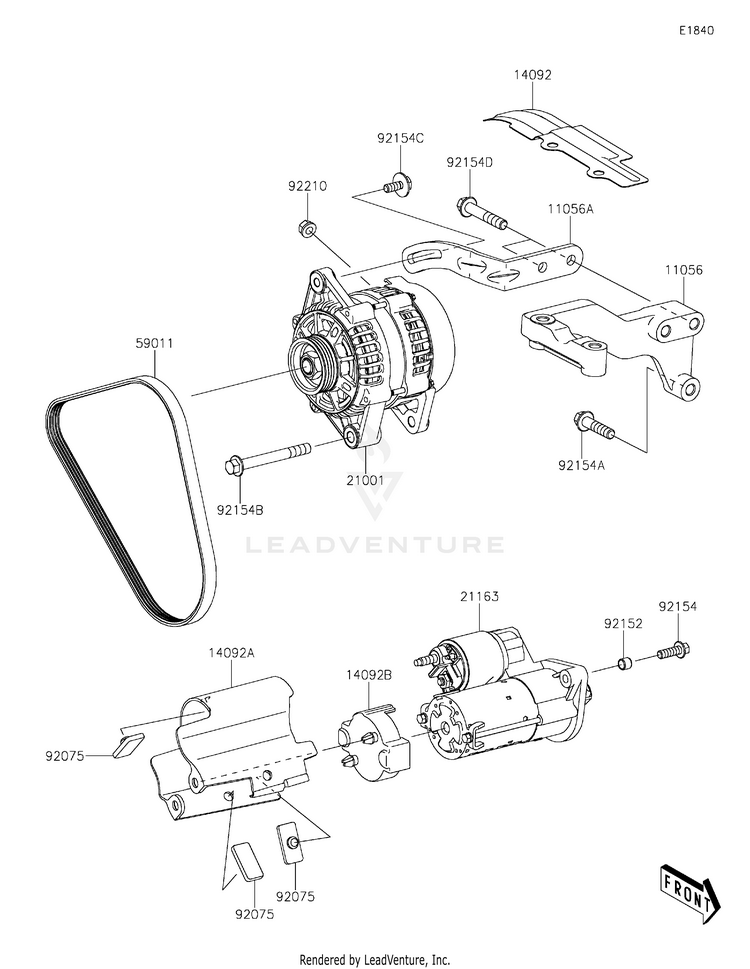 Starter Motor Schematic