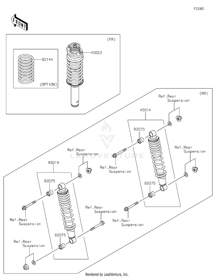 Shock Absorber(S) Schematic
