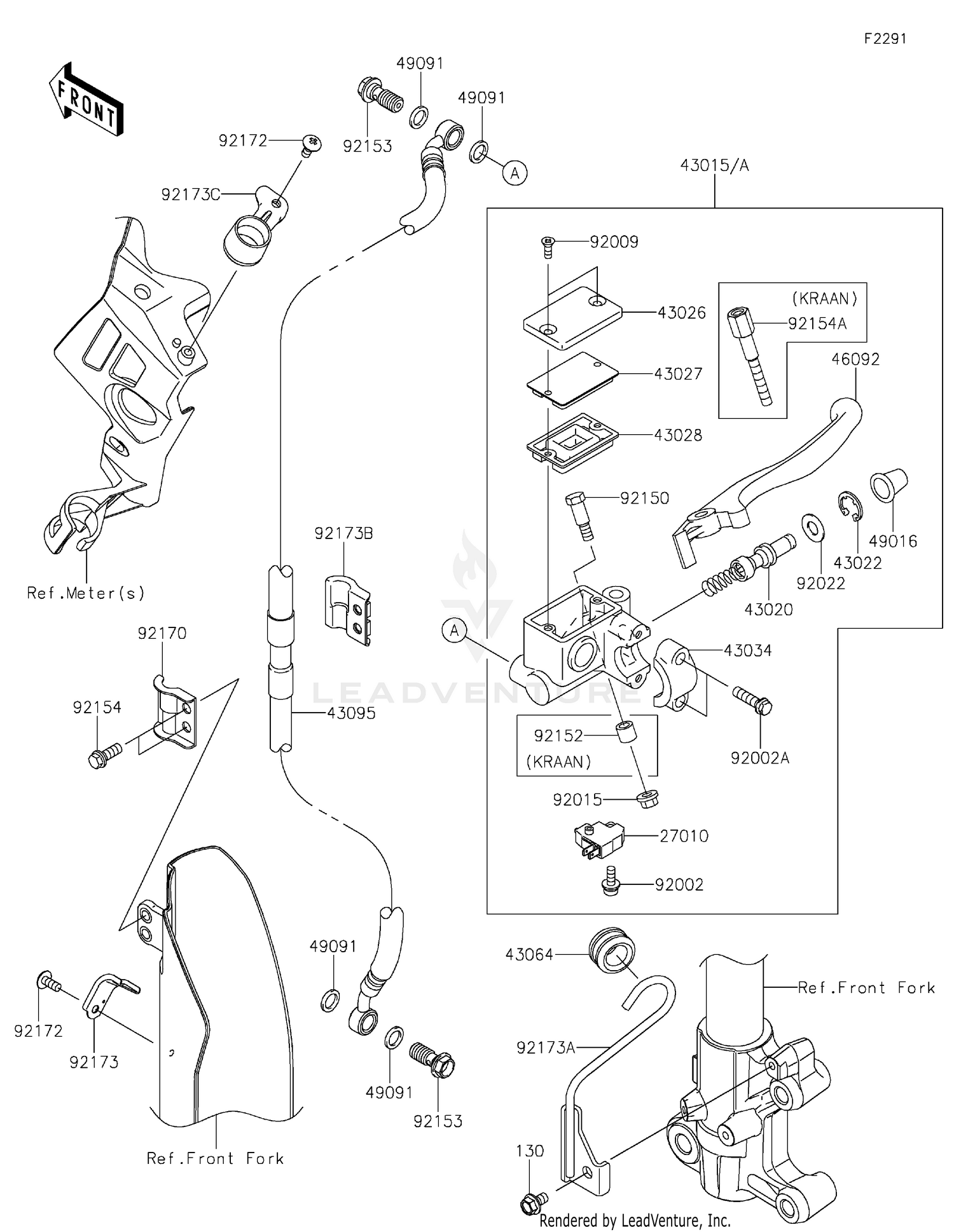 Front Master Cylinder