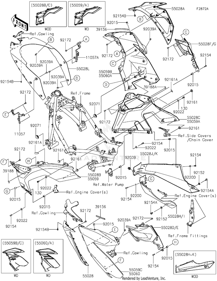 Cowling Lowers(Gnfan/Gnfal) Schematic