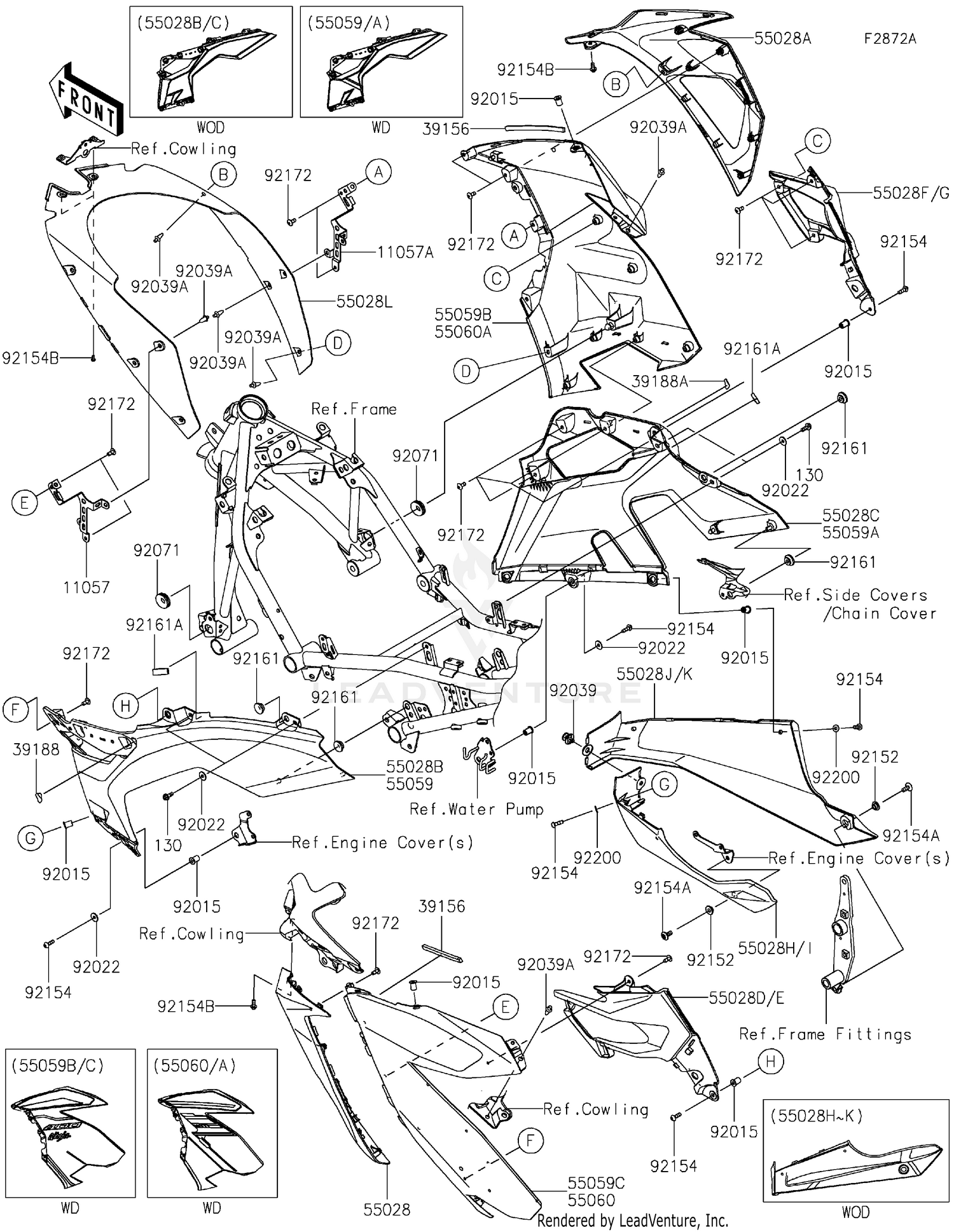 Cowling Lowers(GNFAN/GNFAL)