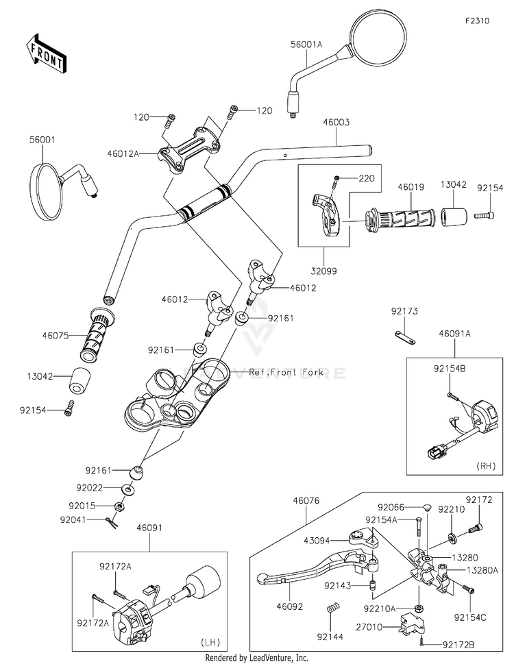 Handlebar Schematic
