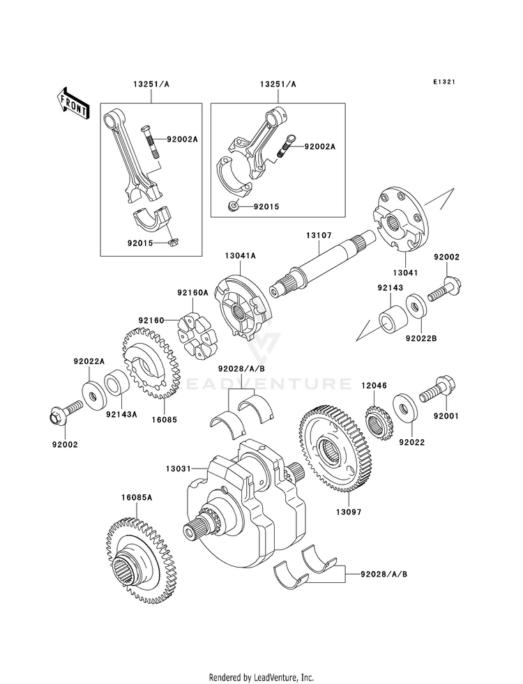 Crankshaft Schematic