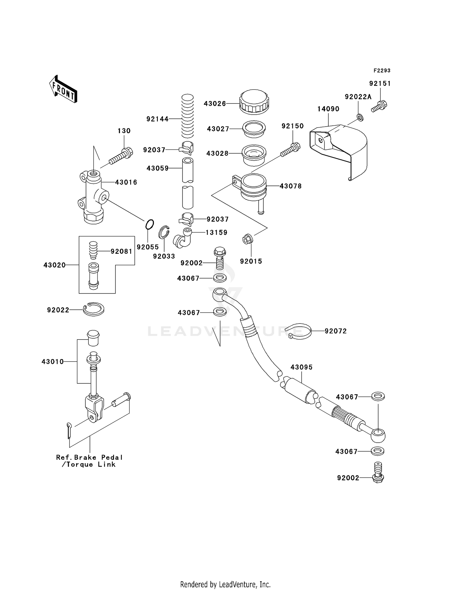 REAR MASTER CYLINDER