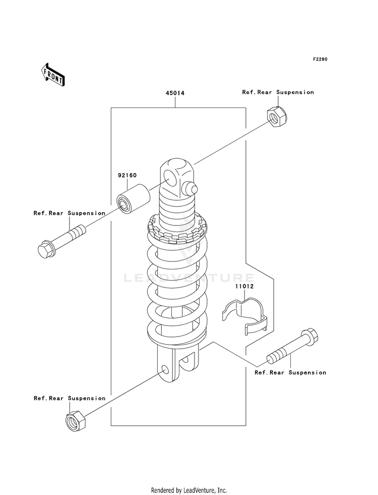 Shock Absorber(S) Schematic