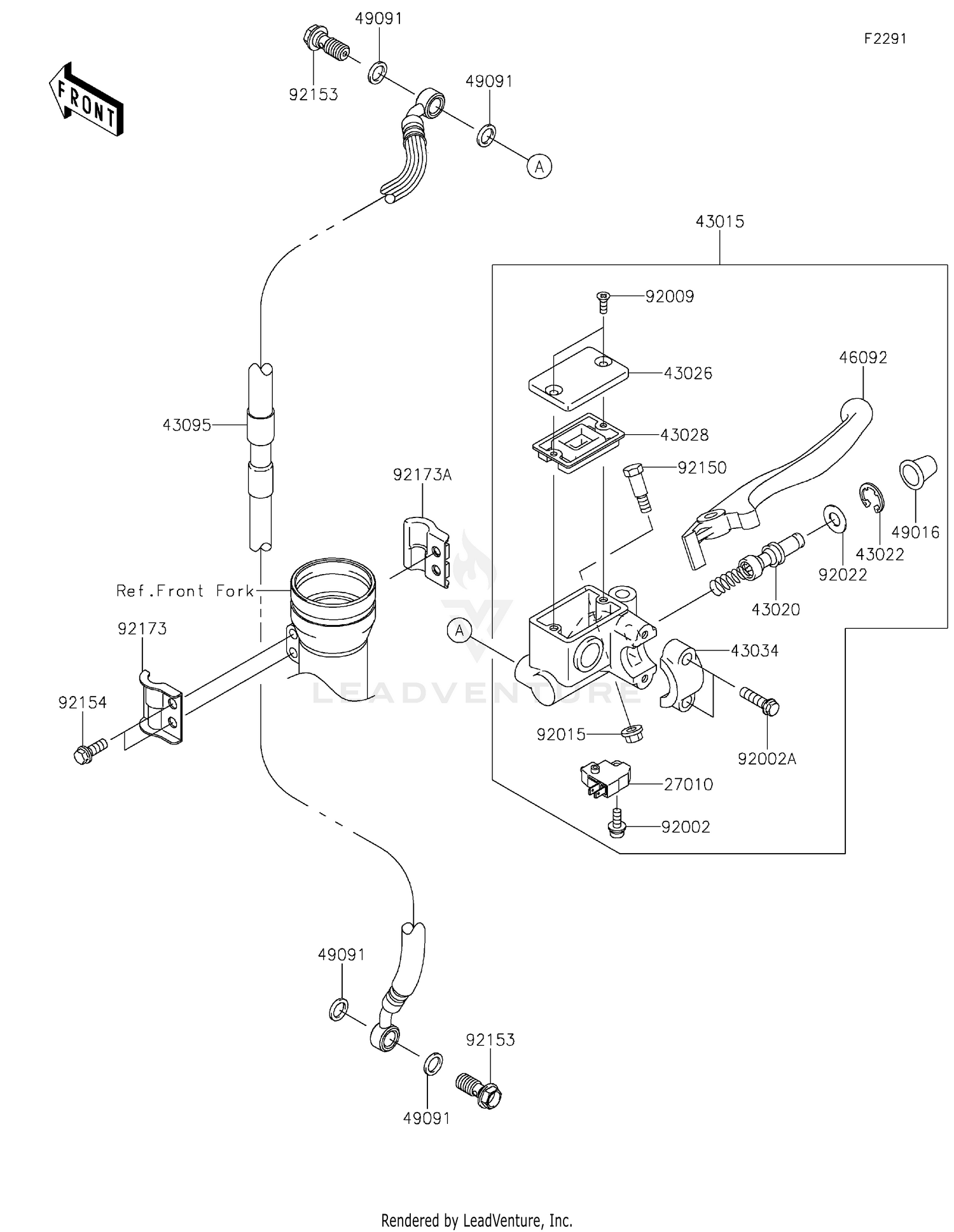 Front Master Cylinder