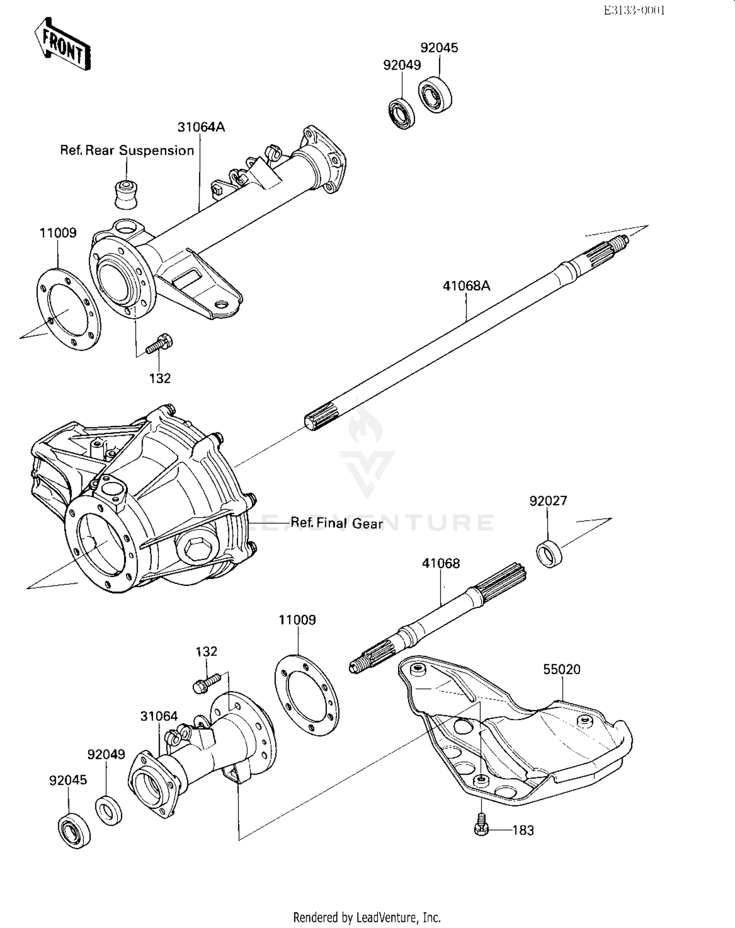 REAR AXLE