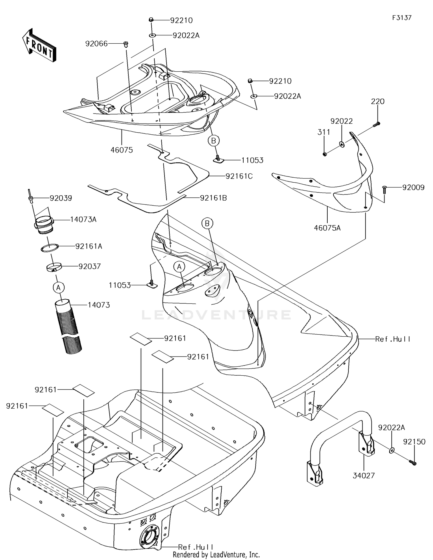 Hull Rear Fittings