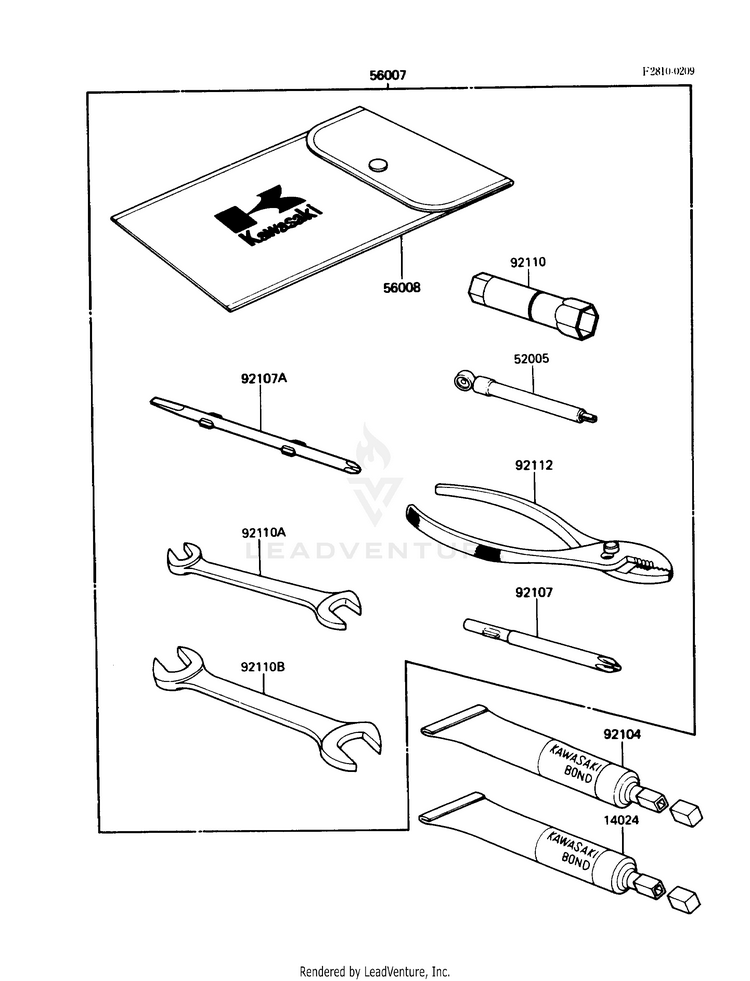 Owner's Tools Schematic