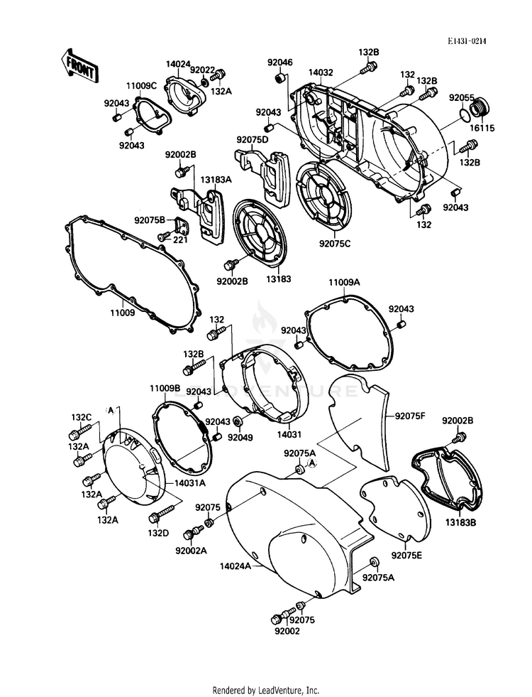 Engine Cover(S) Schematic