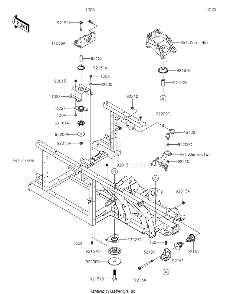 Engine Mount Schematic