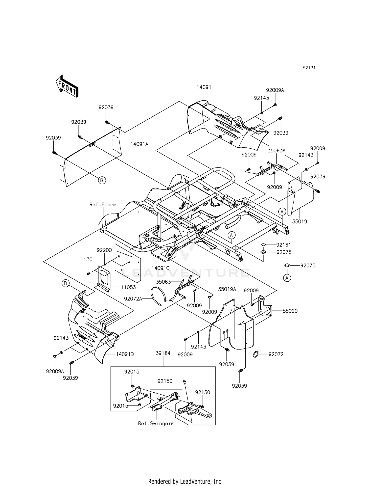 FRAME FITTINGS (REAR)