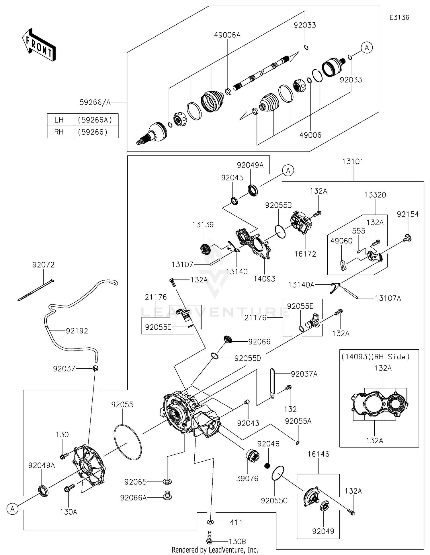 Drive Shaft-Front