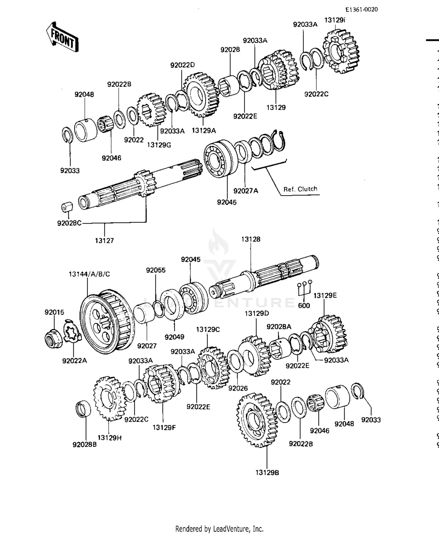 TRANSMISSION ('81-'83 D2/D3/D4/D5)