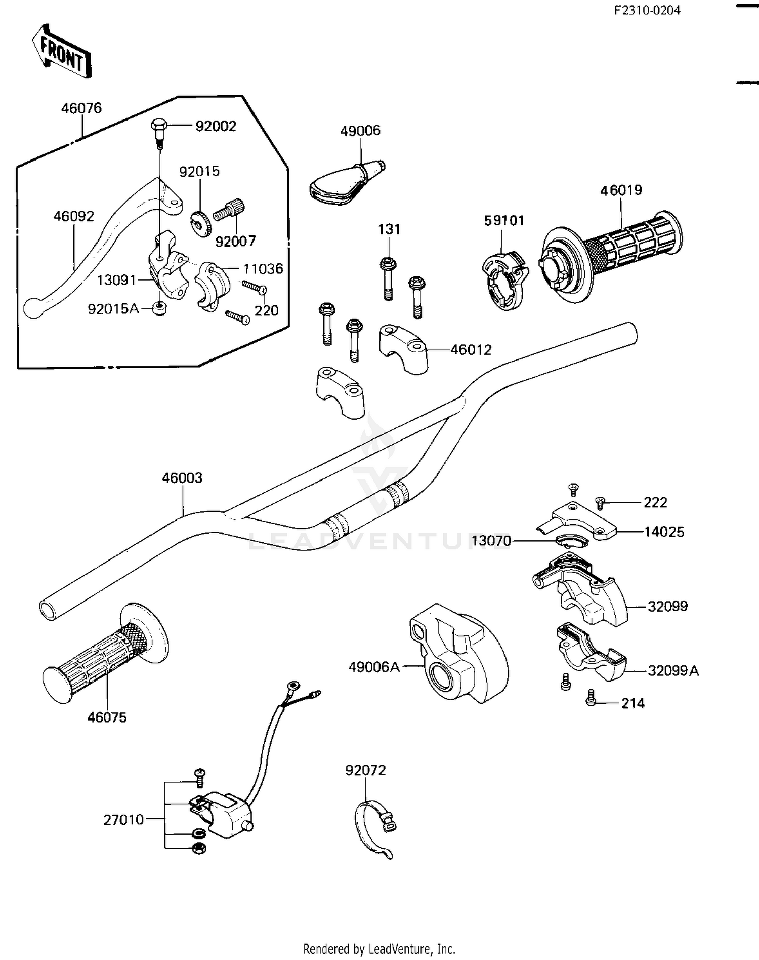 HANDLEBAR ('84 A2)