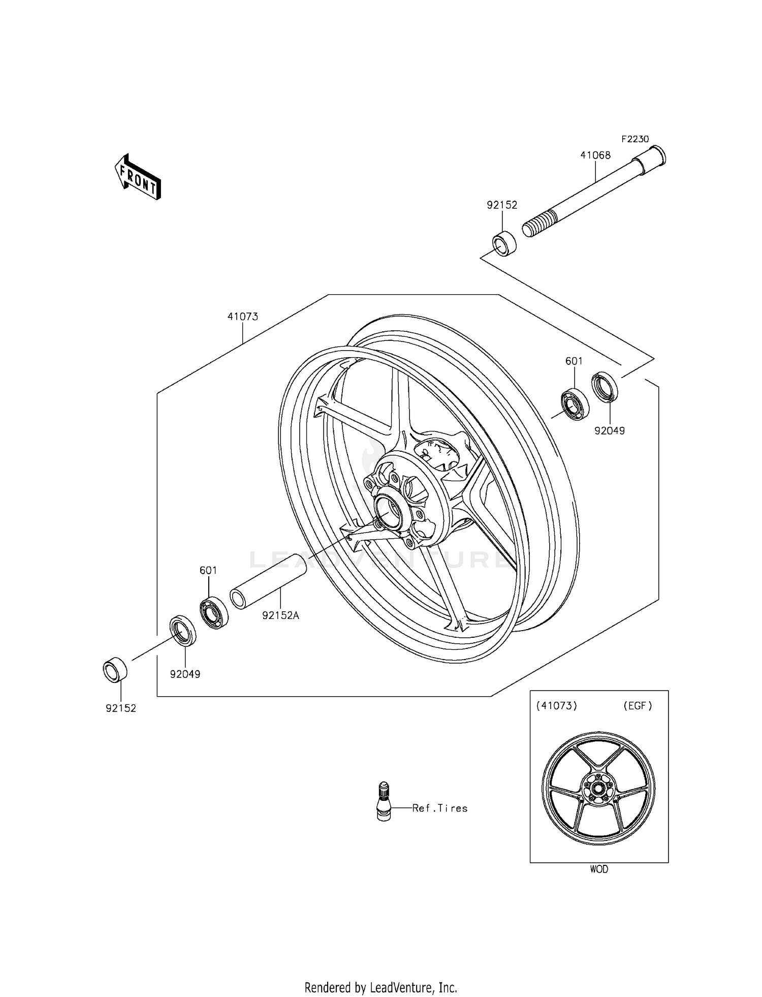 FRONT WHEEL