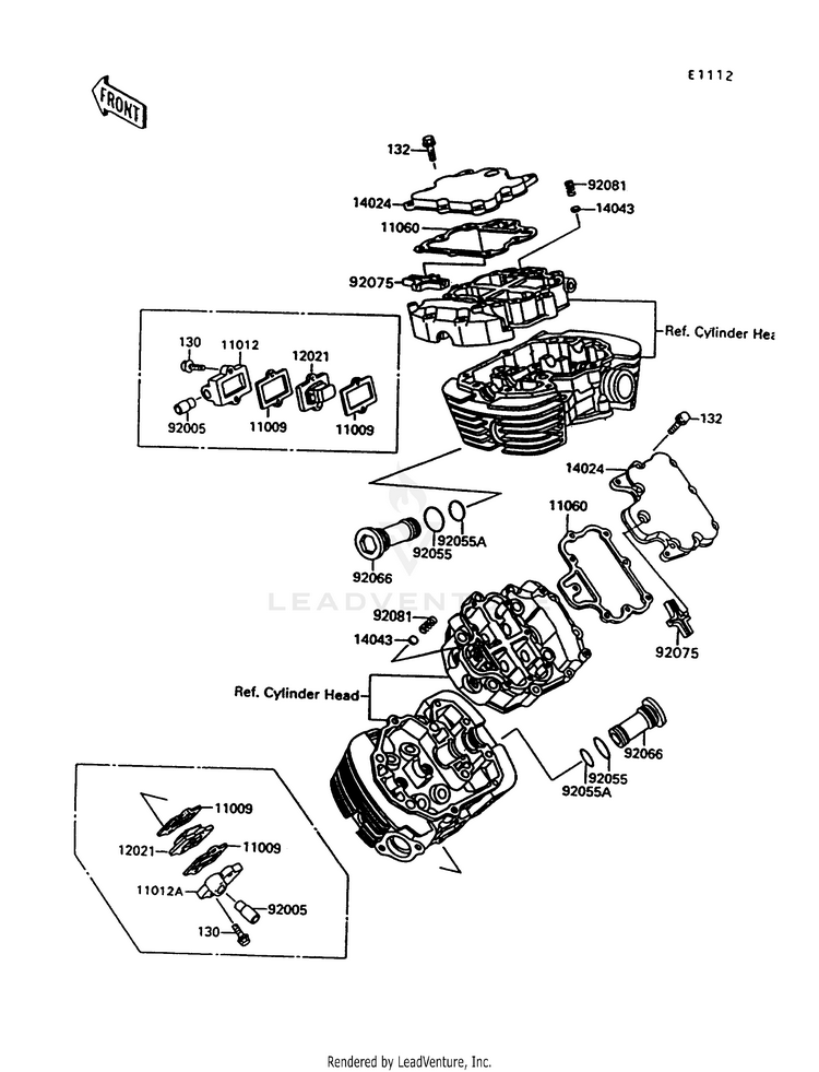 Cylinder Head Cover Schematic