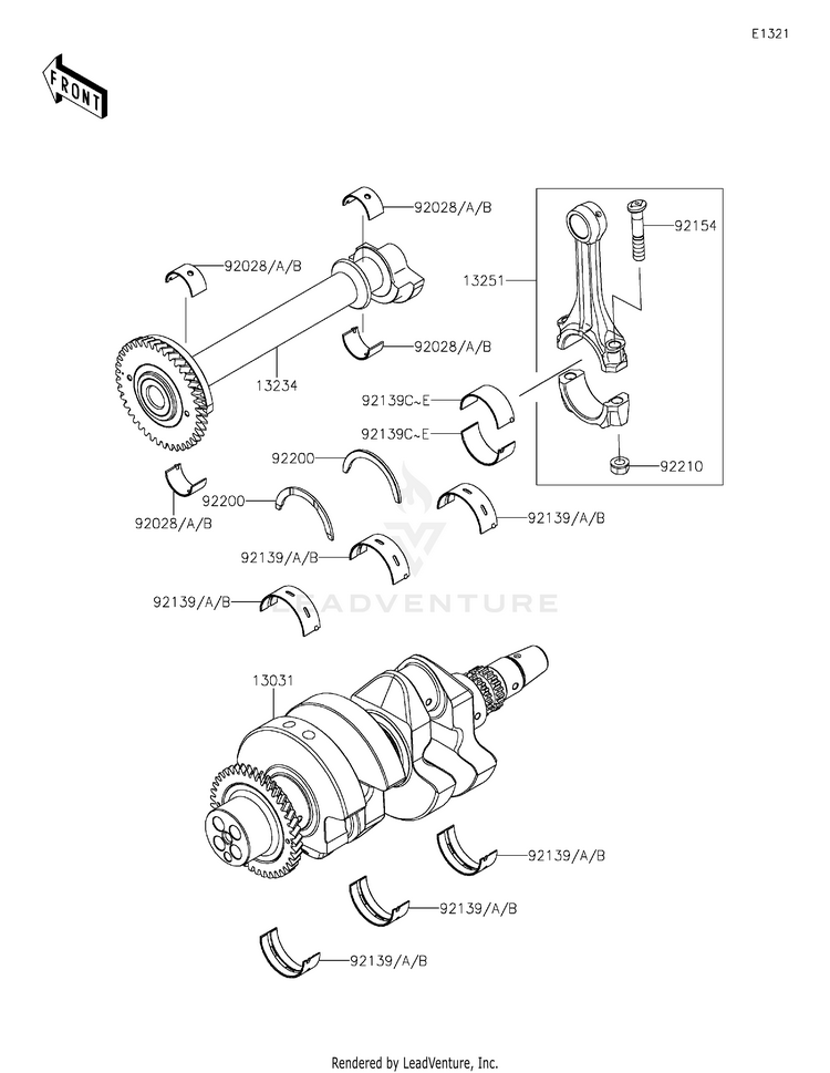 Crankshaft Schematic