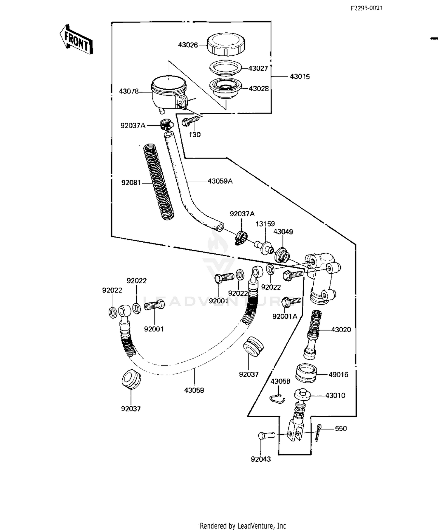 REAR MASTER CYLINDER