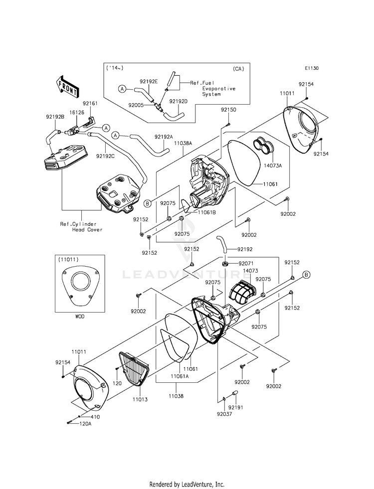 Air Cleaner Schematic